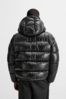 100% FEATHER FILL PUFFER JACKET