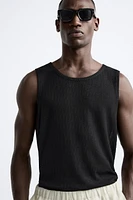 TEXTURED TANK TOP