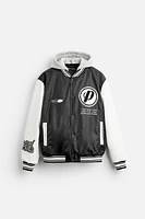 PATCHES HOODED JACKET