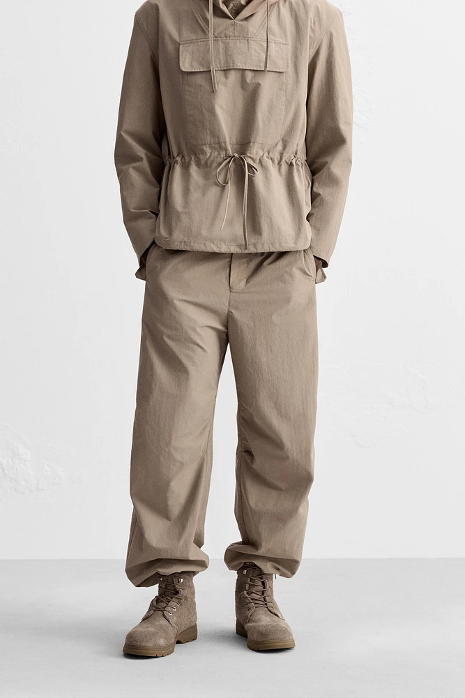 TECHNICAL WATER REPELLENT PARACHUTE PANTS