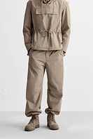 TECHNICAL WATER REPELLENT PARACHUTE PANTS