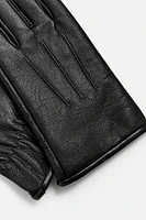 BASIC LEATHER GLOVES