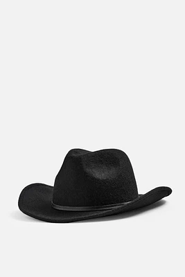 BANDED COWBOY HAT