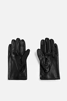 LEATHER DRIVING GLOVES