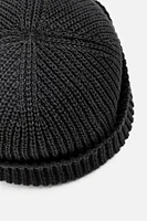 SHORT KNIT HAT