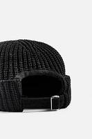 SHORT KNIT HAT