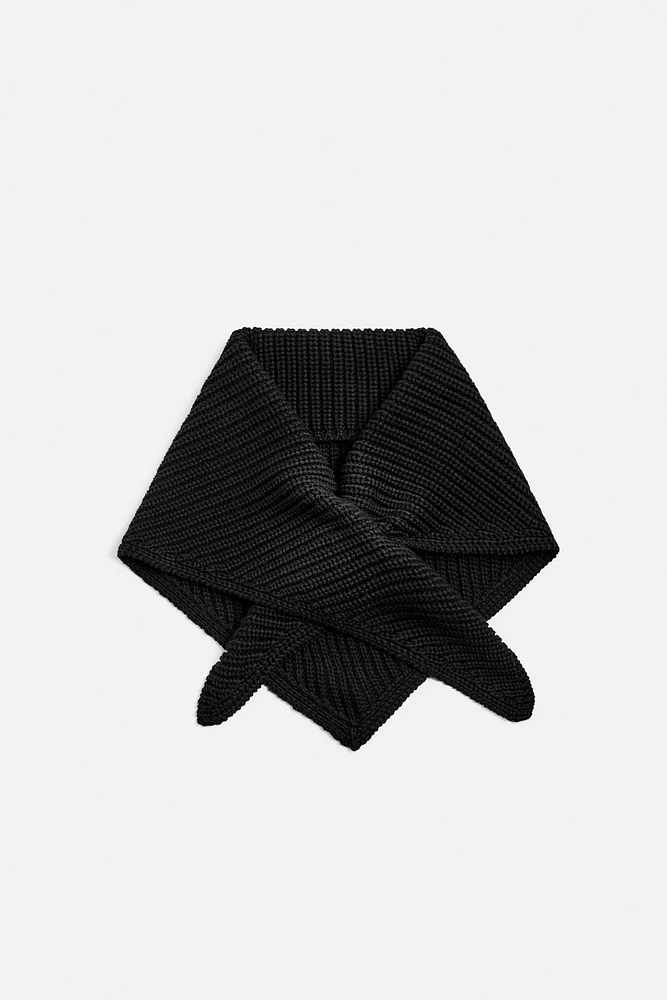 COTTON KNIT KERCHIEF