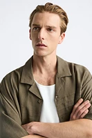 LYOCELL - LINEN BLEND SHIRT