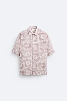 JACQUARD TIE DYE SHIRT