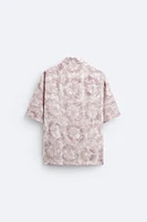 JACQUARD TIE DYE SHIRT