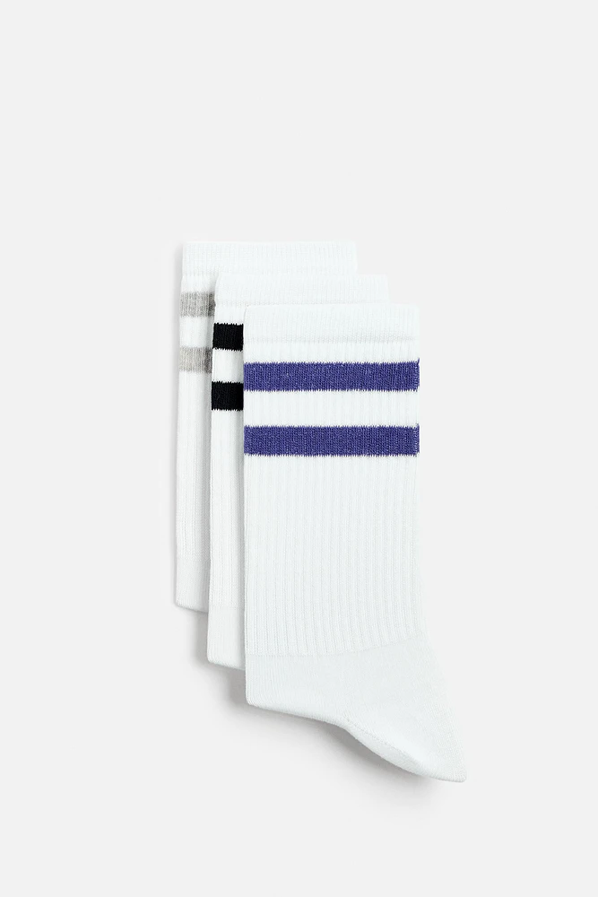 PACK OF STRIPED SOCKS