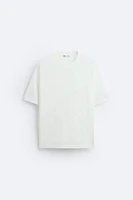 T-SHIRT WITH TONAL EMBROIDERY