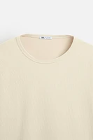 RIBBED SOFT SWEATSHIRT