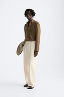 IRREGULAR JACQUARD PANTS