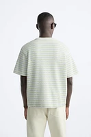 STRIPED JACQUARD SWEATSHIRT