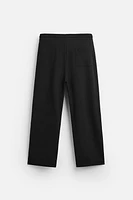 RELAXED FIT JACQUARD PANTS