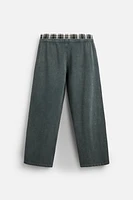 DOUBLE WAISTBAND JOGGER PANTS