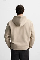 ZIP HOODIE SWEATSHIRT