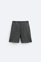 WASHED KNIT SHORTS