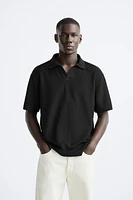 TEXTURED POLO