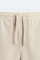 WASHED JOGGER SHORTS