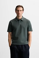 TEXTURED POLO