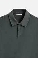 TEXTURED POLO