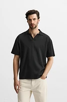 GEOMETRIC JACQUARD POLO