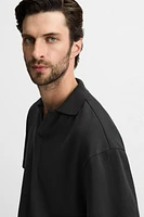 GEOMETRIC JACQUARD POLO