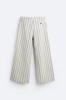 WIDE FIT STRIPED PANTS LIMITED EDITION