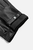 ADJUSTABLE LEATHER GLOVES