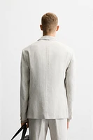 SUIT JACKET 100% LINEN