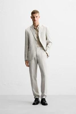 SUIT PANTS 100% LINEN