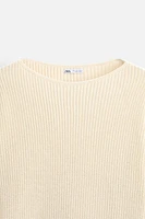 TEXTURED SWEATER