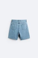 LIGHTWEIGHT DENIM SHORTS