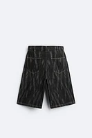 LASER PRINT SHORTS