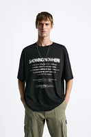 TEXT PRINT T-SHIRT