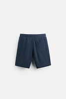 VISCOSE - LINEN SHORTS