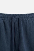 VISCOSE - LINEN SHORTS