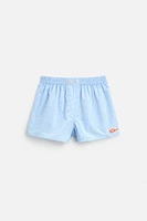 LABEL POPLIN BOXERS X HARRY LAMBERT