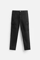 SLIM FIT CARGO PANTS