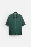 KNIT JACQUARD SHIRT