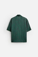 KNIT JACQUARD SHIRT