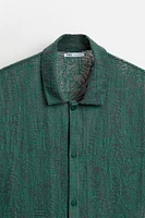 KNIT JACQUARD SHIRT