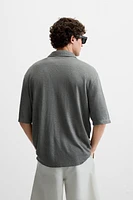 HEMP - VISCOSE POLO SHIRT