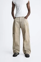 WIDE FIT POCKETS PANTS