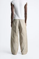 WIDE FIT POCKETS PANTS