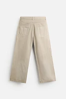 WIDE FIT POCKETS PANTS