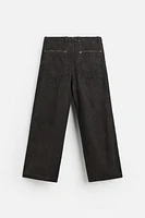 RELAXED FIT WASHED PANTS