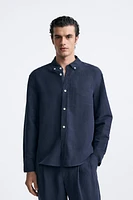 LINEN - SILK SHIRT